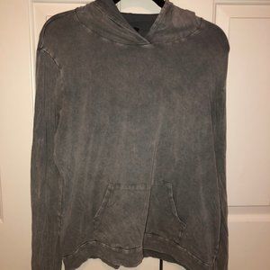 Grey Forever 21 hoodie sweatshirt